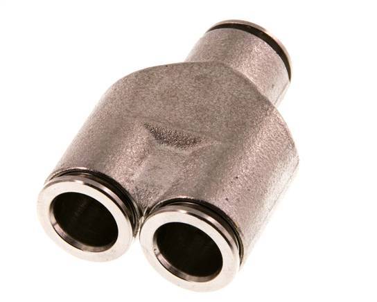 raccord enfichable en Y 10mm laiton FKM