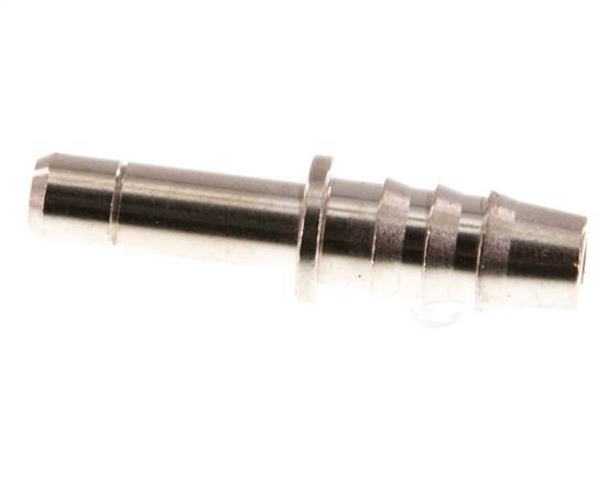 Raccord enfichable 6mm x 6mm avec pilier de tuyau en laiton FKM [2 pièces].