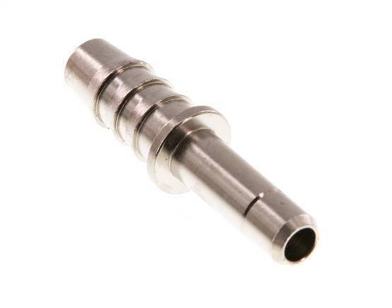 Raccord enfichable 6mm x 6mm avec pilier de tuyau en laiton FKM [2 pièces].
