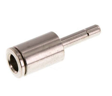 6mm x 4mm Push-in Fitting with Plug-in Brass NBR [2 Pieces]