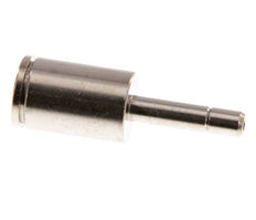 6mm x 4mm Push-in Fitting with Plug-in Brass NBR [2 Pieces]