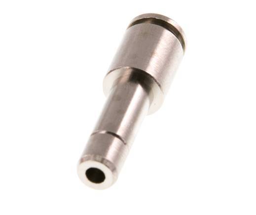 Raccord enfichable 4 mm x 6 mm avec bouchon en laiton NBR [5 pièces].