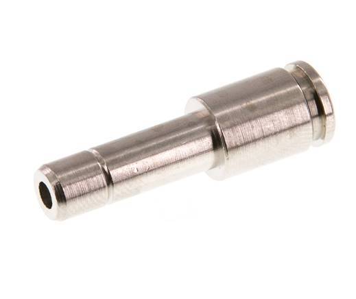 Raccord enfichable 4 mm x 6 mm avec bouchon en laiton NBR [5 pièces].