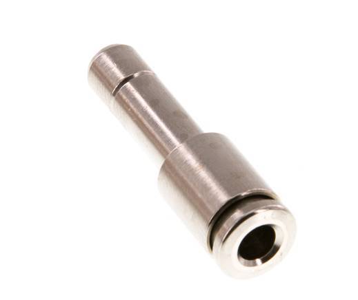 Raccord enfichable 4 mm x 6 mm avec bouchon en laiton NBR [5 pièces].