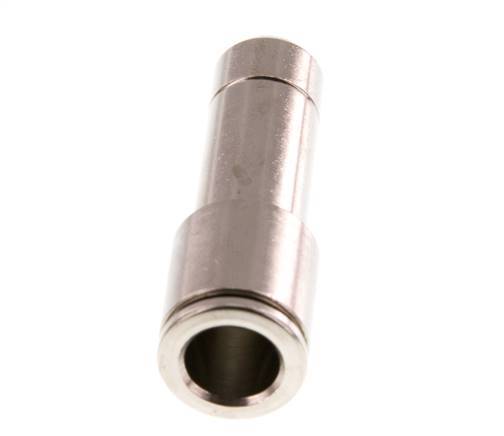 Raccord enfichable 8mm x 10mm avec bouchon en laiton NBR [2 pièces].