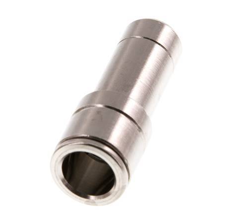 Raccord enfichable 10mm x 12mm avec bouchon en laiton NBR [2 pièces].