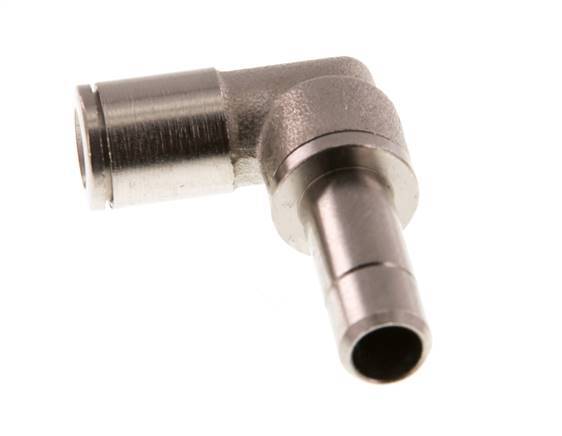 Raccord enfichable coudé 6mm x 8mm 90deg avec bouchon laiton NBR
