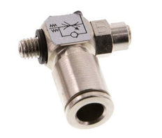 Vanne de régulation de débit Coude de sortie de compteur 6 mm - M5 Banjo à vis fendue en laiton