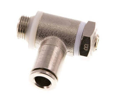 Vanne de régulation de débit Coude de sortie de compteur 6 mm - G1/8'' Banjo à vis fendue en laiton