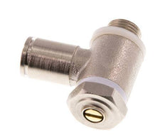 Vanne de régulation de débit Coude de sortie de compteur 6 mm - G1/8'' Banjo à vis fendue en laiton