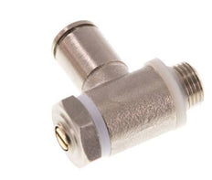 Vanne de régulation de débit Coude de sortie de compteur 6 mm - G1/8'' Banjo à vis fendue en laiton