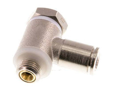 Vanne de régulation de débit Coude de sortie de compteur 6 mm - G1/8'' Banjo à vis fendue en laiton