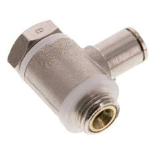 Vanne de régulation de débit Coude de sortie de compteur 6 mm - G1/4'' Banjo à vis fendue en laiton