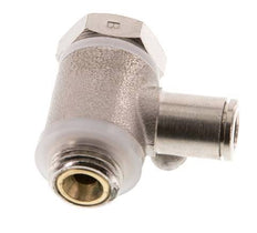 Vanne de régulation de débit Coude de sortie de compteur 6 mm - G1/4'' Banjo à vis fendue en laiton