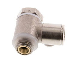 Vanne de régulation de débit Coude de sortie de compteur 10 mm - G1/4'' Banjo à vis fendue en laiton