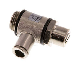 Vanne de régulation de débit Coude de sortie de compteur 8 mm - G3/8'' Banjo à vis fendue en laiton