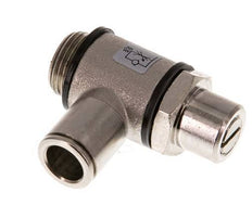 Vanne de régulation de débit Coude de sortie de compteur 10 mm - G3/8'' Banjo à vis fendue en laiton
