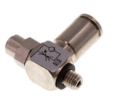 Vanne de régulation de débit Coude d'entrée 4 mm - M5 Banjo à vis fendue en laiton