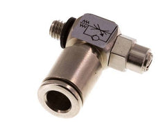 Vanne de régulation de débit Coude d'entrée 6 mm - M5 Banjo à vis fendue en laiton