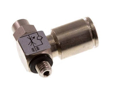 Vanne de régulation de débit Coude d'entrée 6 mm - M5 Banjo à vis fendue en laiton