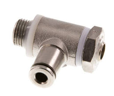 Vanne de régulation de débit Coude d'entrée 4 mm - G1/8'' Banjo à vis fendue en laiton