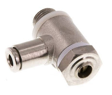 Vanne de régulation de débit Coude d'entrée 4 mm - G1/8'' Banjo à vis fendue en laiton