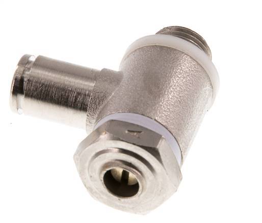 Vanne de régulation de débit Coude d'entrée 4 mm - G1/8'' Banjo à vis fendue en laiton