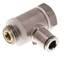 Vanne de régulation de débit Coude 6 mm - G1/4'' Banjo à vis fendue en laiton