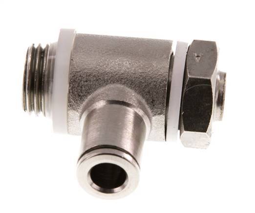 Vanne de régulation de débit Coude 6 mm - G1/4'' Banjo à vis fendue en laiton