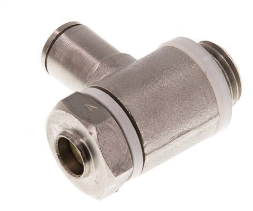 Vanne de régulation de débit Coude 6 mm - G1/4'' Banjo à vis fendue en laiton