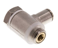 Vanne de régulation de débit Coude 6 mm - G1/4'' Banjo à vis fendue en laiton