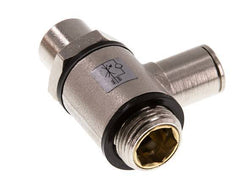 Vanne de régulation de débit Coude 8 mm - G3/8'' Banjo à vis fendue en laiton