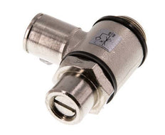 Vanne de régulation de débit Coude d'entrée 10 mm - G3/8'' Banjo à vis fendue en laiton