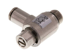 Vanne de régulation de débit Coude d'entrée 4 mm - G1/8'' en laiton Vis fendue