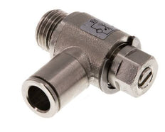 Vanne de régulation de débit Coude d'entrée 8 mm - G1/4'' en laiton Vis fendue