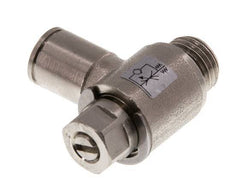 Vanne de régulation de débit Coude d'entrée 8 mm - G1/4'' en laiton Vis fendue