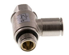 Vanne de régulation de débit Coude d'entrée 8 mm - G1/4'' en laiton Vis fendue