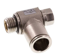 Vanne de régulation de débit Coude d'entrée 12 mm - G1/4'' en laiton Vis fendue