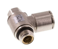 Vanne de régulation de débit Coude d'entrée 12 mm - G1/4'' en laiton Vis fendue