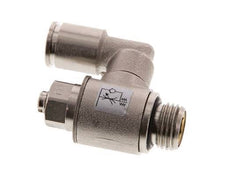 Vanne de régulation de débit compteur-sortie rotatif 8 mm - G1/4'' Vis fendue en laiton