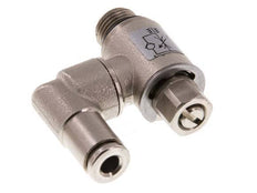 Vanne de régulation de débit Meter-In Rotative 4 mm - G1/8'' Vis fendue en laiton