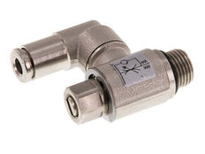 Vanne de régulation de débit Meter-In Rotative 4 mm - G1/8'' Vis fendue en laiton
