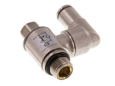 Vanne de régulation de débit Meter-In Rotative 4 mm - G1/8'' Vis fendue en laiton