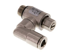 Vanne de régulation de débit Meter-In Rotative 6 mm - G1/8'' Vis fendue en laiton