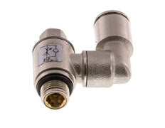 Vanne de régulation de débit Meter-In Rotative 8 mm - G1/8'' Vis fendue en laiton