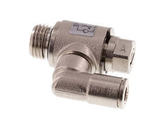 Vanne de régulation de débit Meter-In Rotative 6 mm - G1/4'' Vis fendue en laiton