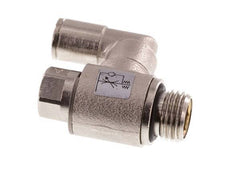 Vanne de régulation de débit Meter-In Rotative 6 mm - G1/4'' Vis fendue en laiton