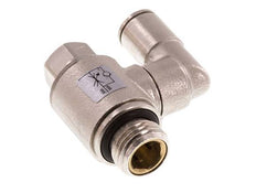 Vanne de régulation de débit Meter-In Rotative 6 mm - G1/4'' Vis fendue en laiton