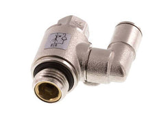 Vanne de régulation de débit Meter-In Rotative 6 mm - G1/4'' Vis fendue en laiton