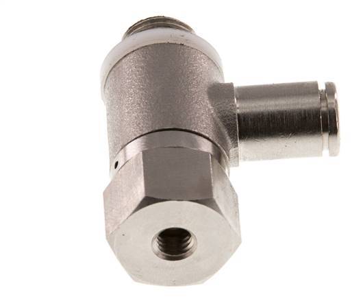 Clapet anti-retour pilote 4mm & G 1/8'' coude mâle laiton 0.5-10bar (7-145psi)